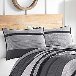 Nautica® Vessey Standard Pillow Sham in Grey