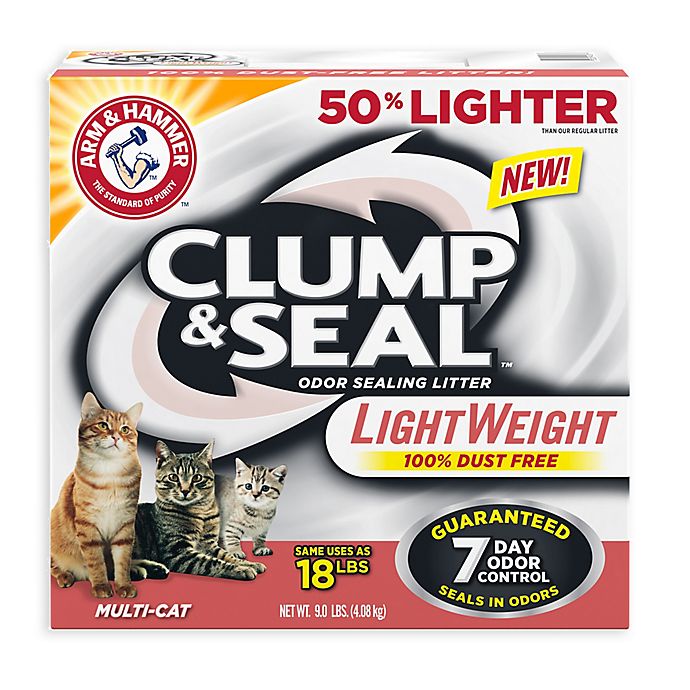 Arm & Hammer™ Clump & Seal™ 9lb Lightweight Cat Litter Bed Bath and