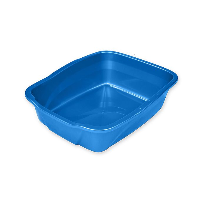 Van Ness Large Cat Pan In Blue Bed Bath Beyond