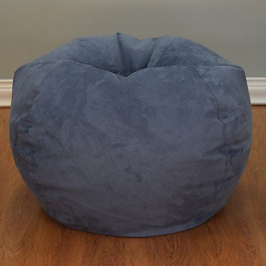 Alternate image 1 for Large Microsuede Bean Bag Chair