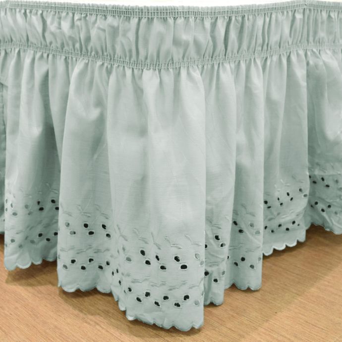 EasyFit™ Eyelet Ruffled Bed Skirt Bed Bath and Beyond Canada