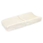 Alternate image 0 for Just Born&reg; Sparkle Velboa Changing Pad Cover in Ivory