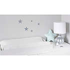 Alternate image 1 for Just Born&reg; Sparkle Velboa Changing Pad Cover in Ivory