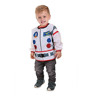 Dreambaby&reg; 2-Pack Astronaut and Doctor Food and Fun Character Bibs/Smocks with Sleeves. View a larger version of this product image.