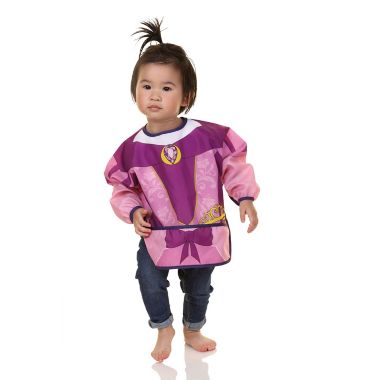 Dreambaby&reg; 2-Pack Fairy and Princess Food and Fun Character Bibs/Smocks with Sleeves. View a larger version of this product image.