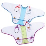 Dreambaby&reg; 2-Pack Vet and Doctor Food and Fun Character Bibs/Smocks with Sleeves
