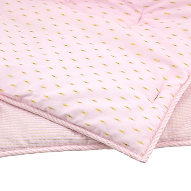 Just Born&reg; Sparkle Quilt in Pink. View a larger version of this product image.