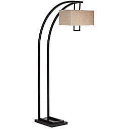 Pacific Coast Lighting® Aiden Place 2-Light Arc Floor Lamp in Oil Rubbed Bronze