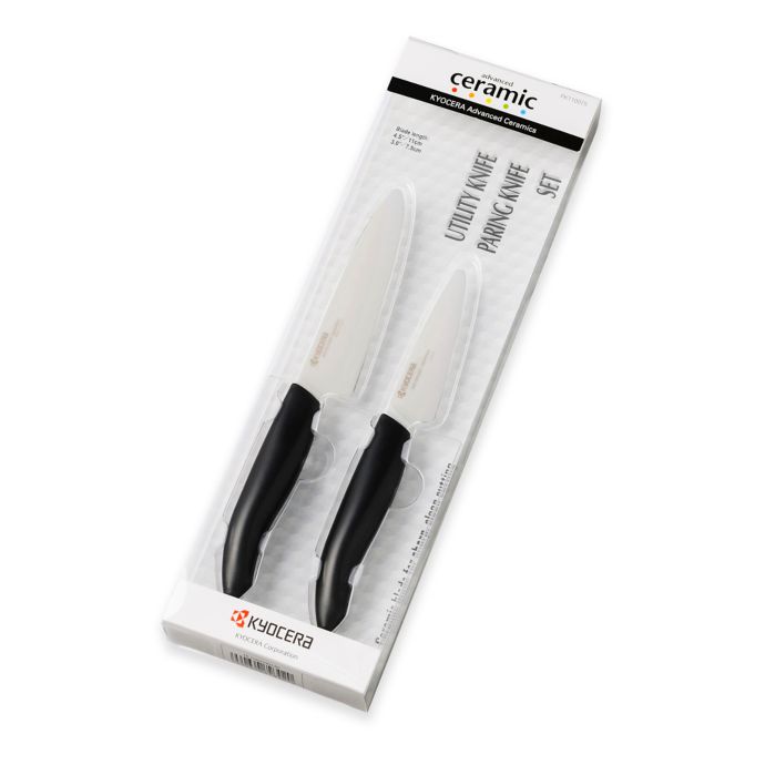 Kyocera 2 Piece Advanced Ceramic Knife Set Bed Bath Beyond