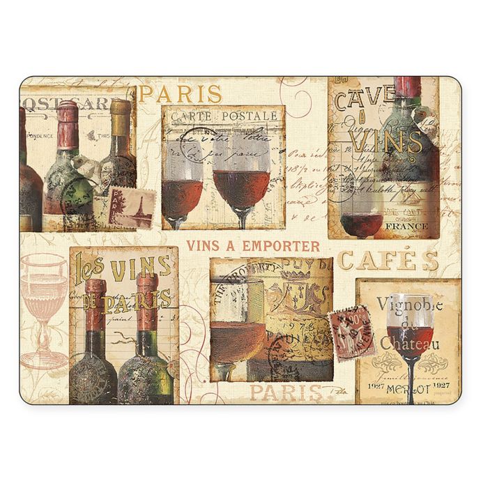 Pimpernel The French Cellar Placemats Set Of 4 Bed Bath Beyond