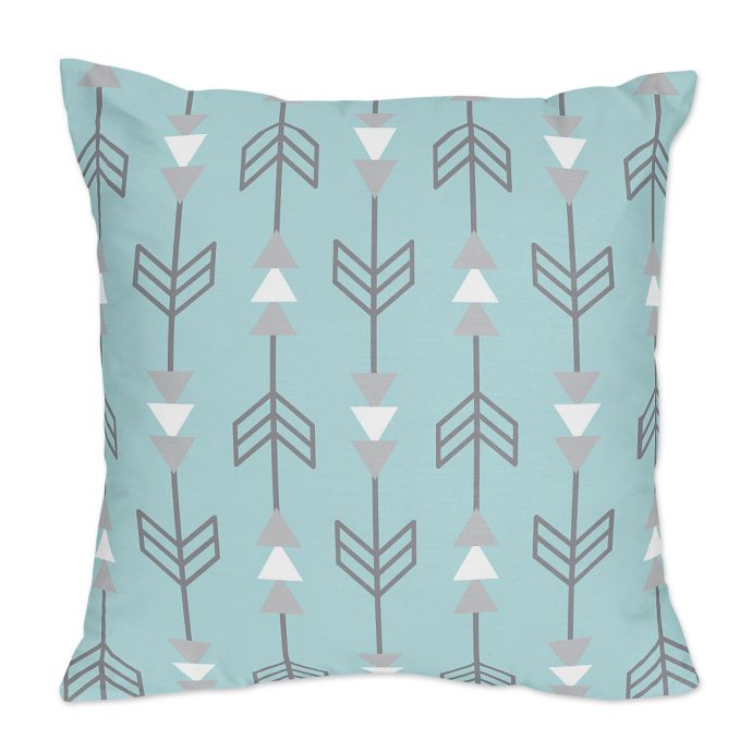 Sweet Jojo Designs Earth And Sky Arrow Throw Pillows Set Of 2