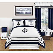 Sweet Jojo Designs Anchors Away Comforter Set