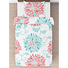Alternate image 2 for Sweet Jojo Designs Emma Twin Comforter Set in White/Turquoise