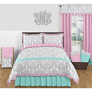 Sweet Jojo Designs Skylar Full/Queen Comforter Set. View a larger version of this product image.