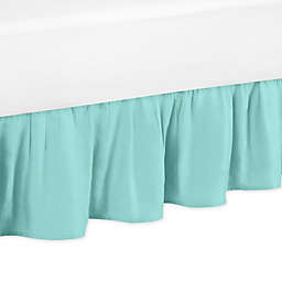 Sweet Jojo Designs Skylar Bed Skirt in Turquoise