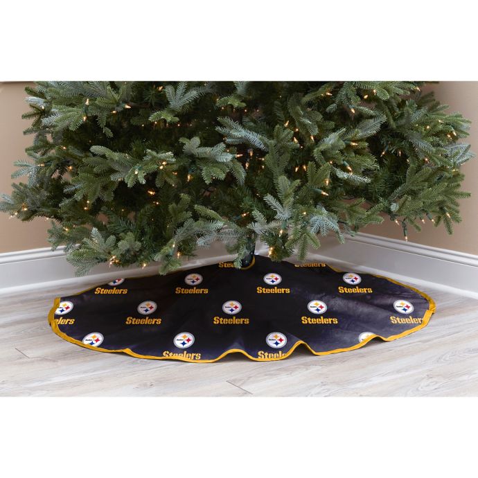 Buy NFL Pittsburgh Steelers 52-Inch Christmas Tree Skirt ...
