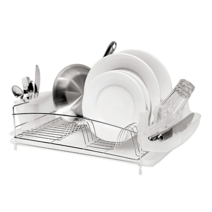 Oggi™ 4-Piece Dish Rack Set | Bed Bath & Beyond