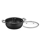Cuisinart&reg;DS Induction Ready Hard Anodized Nonstick 5-Quart Dutch Oven With Cover in Grey