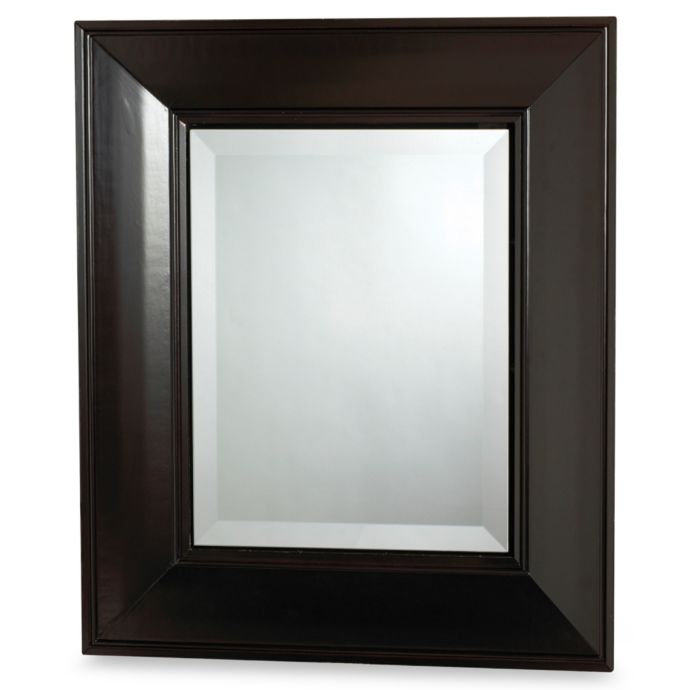 Espresso Concave Frame Medicine Cabinet | Bed Bath & Beyond