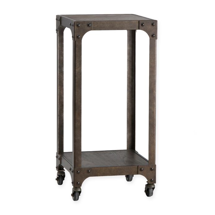 Verona Home Jarvin Plant Stand with Casters Bed Bath