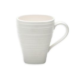 Mikasa® Swirl Square Mug in White