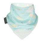Alternate image 0 for Cheeky Chompers&reg; Neckerchew&reg; Windy Day 2-in-1 Teething Bandana Bib in Light Blue