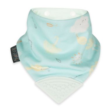 Cheeky Chompers&reg; Neckerchew&reg; Windy Day 2-in-1 Teething Bandana Bib in Light Blue. View a larger version of this product image.