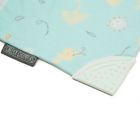 Alternate image 2 for Cheeky Chompers&reg; Neckerchew&reg; Windy Day 2-in-1 Teething Bandana Bib in Light Blue