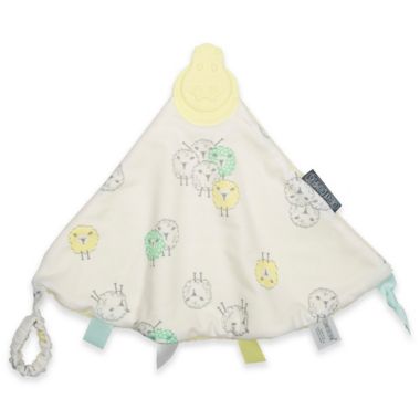 Cheeky Chompers&reg; Comfortchew&reg; Barnaby Sheep 2-in-1 Teether Blanket in Yellow. View a larger version of this product image.