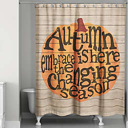 Autumn Is Here Shower Curtain