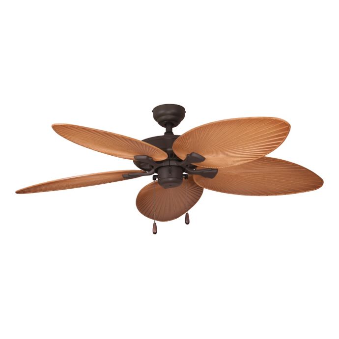 Aruba Bay 52 Inch Outdoor Ceiling Fan Wit Remote Control Bed