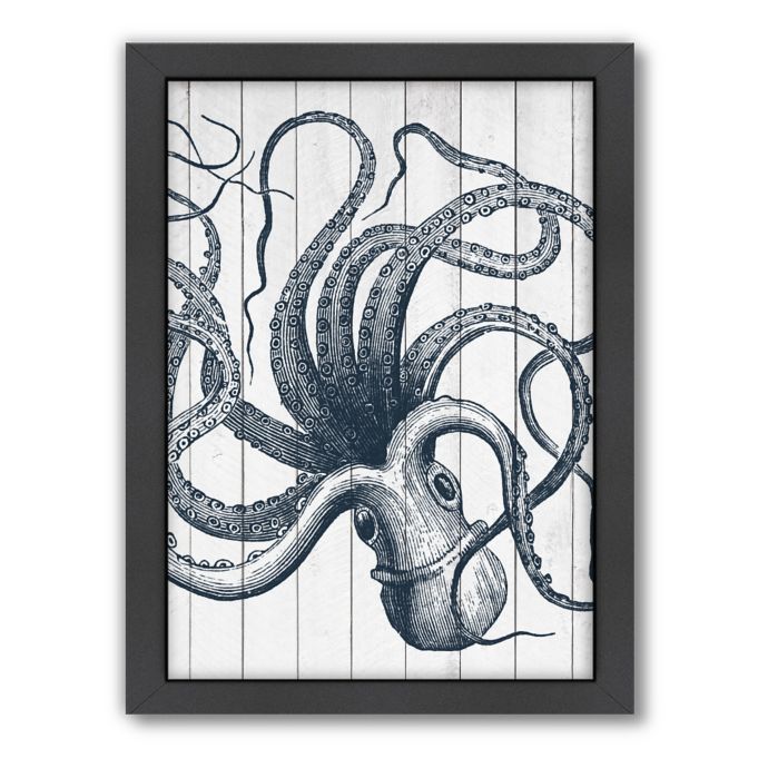 Americanflat Wood Octopus Wall Art Bed Bath Beyond