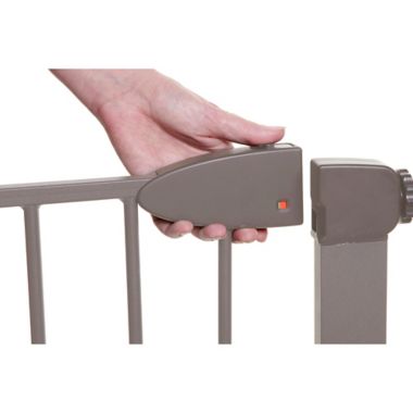 Dreambaby&reg; Boston Auto-Close Security Gate in Taupe. View a larger version of this product image.