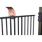 Alternate image 2 for Dreambaby&reg; Broadway Extra Wide Gro-Gate&reg; in Charcoal