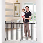 Alternate image 3 for Dreambaby&reg; Broadway Extra Wide Gro-Gate&reg; in Charcoal