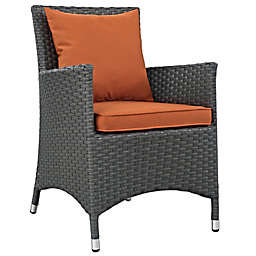 Modway Sojourn Outdoor Dining Armchair in Sunbrella® Canvas