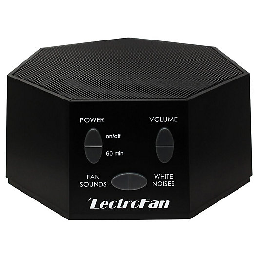 Alternate image 1 for LectroFan Sound Therapy Machine in Black