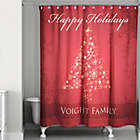 Alternate image 0 for Gold and Bright Shower Curtain in Red