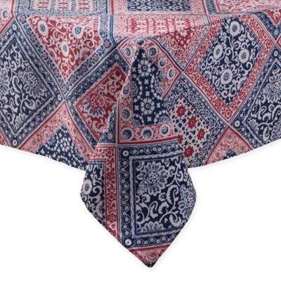 bandana tablecloth barn navy bedbathandbeyond