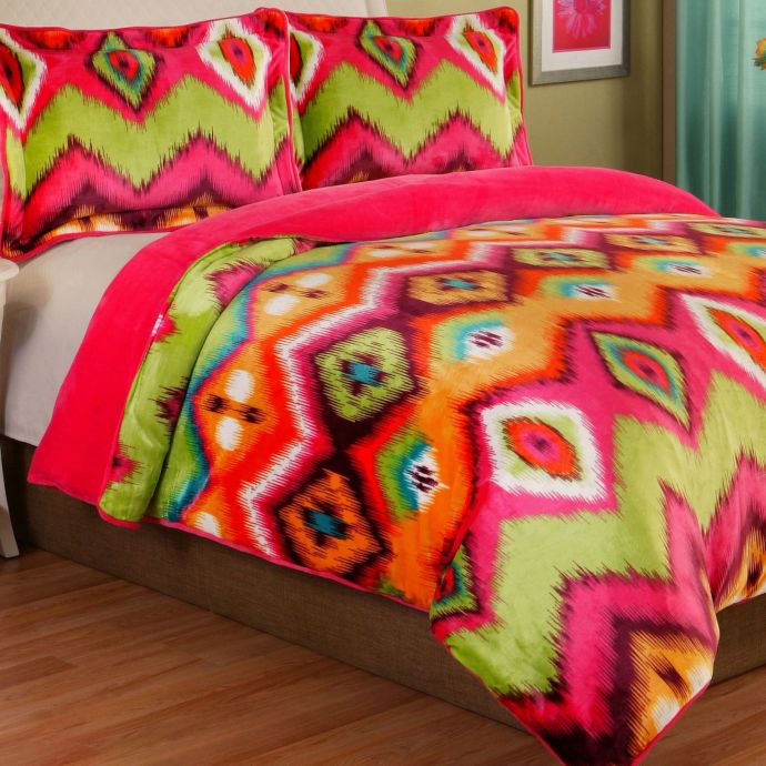 Gypsy Plush Comforter Set Bed Bath And Beyond Canada