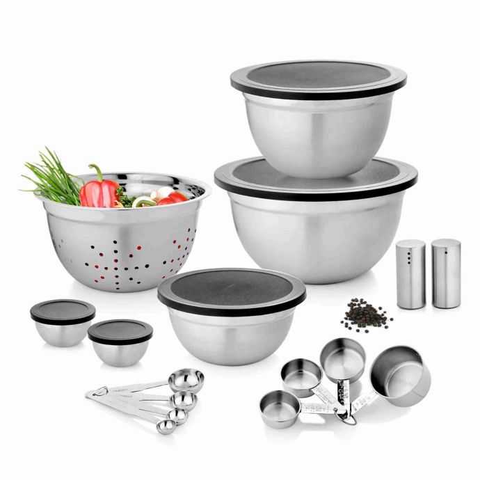 21 Piece Mix And Measure Kitchen Set Bed Bath Beyond