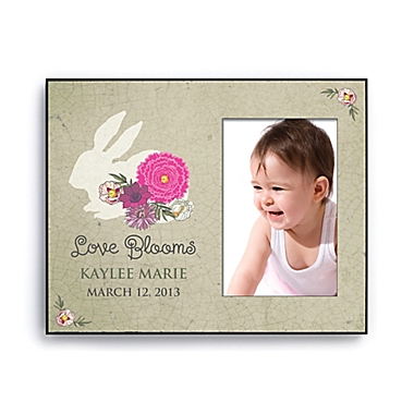 Love Blooms Personalized Picture Frame. View a larger version of this product image.