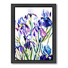 Alternate image 0 for Suren Nersisyan Irises 21-Inch x 27-Inch Framed Wall Art