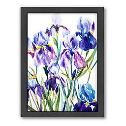 Suren Nersisyan Irises 21-Inch x 27-Inch Framed Wall Art