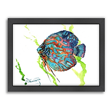 Americanflat Suren Nersisyan Discus 27-Inch x 21-Inch Framed Wall Art. View a larger version of this product image.