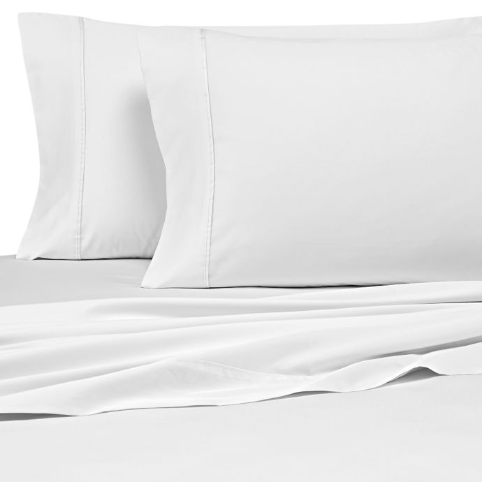 Sleep & Beyond 400ThreadCount Organic Cotton Sateen Sheet Set Bed