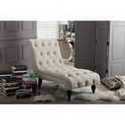 Alternate image 0 for Baxton Studio Layla Button-Tufted Chaise Lounge