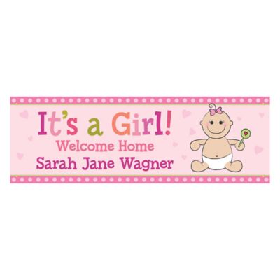 It&#39;s a Girl!&quot; Banner