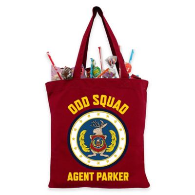 Odd Squad Trick-Or-Treat Bag in Red
