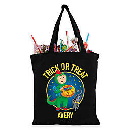 Personalized Caillou Trick-Or-Treat Bag in Black
